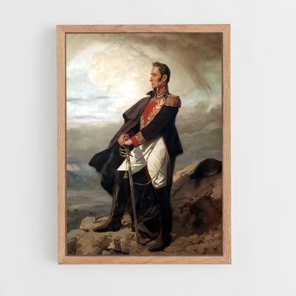 ap-simon bolivar-6 cadre Bois clair