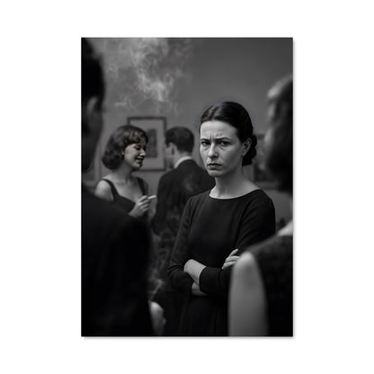 Poster La Femme en Noir