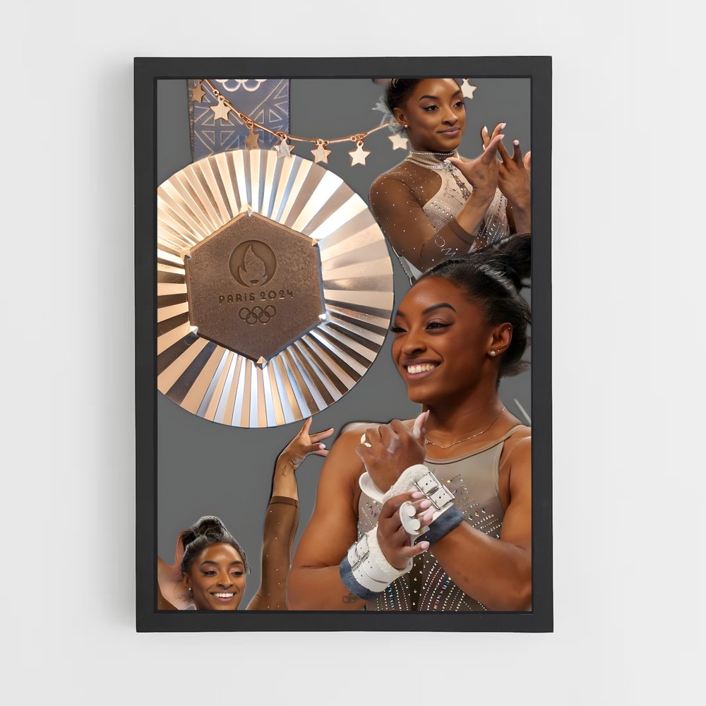 ap-simone biles-1 cadre Noir