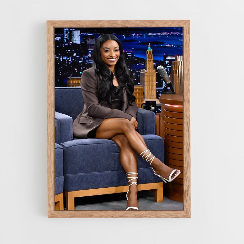 ap-simone biles-2 cadre Bois clair