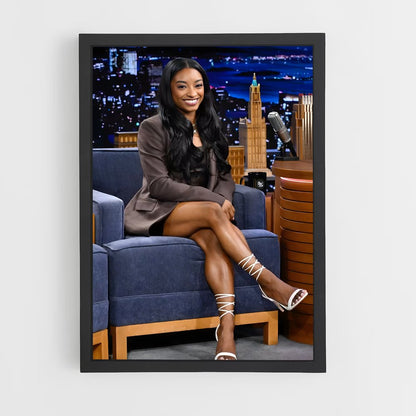 ap-simone biles-2 cadre Noir