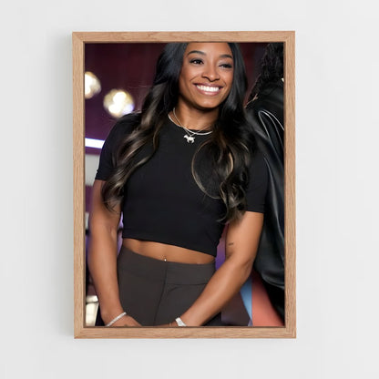 ap-simone biles-5 cadre Bois clair