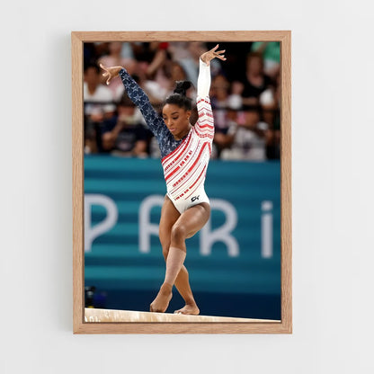 ap-simone biles-6 cadre Bois clair