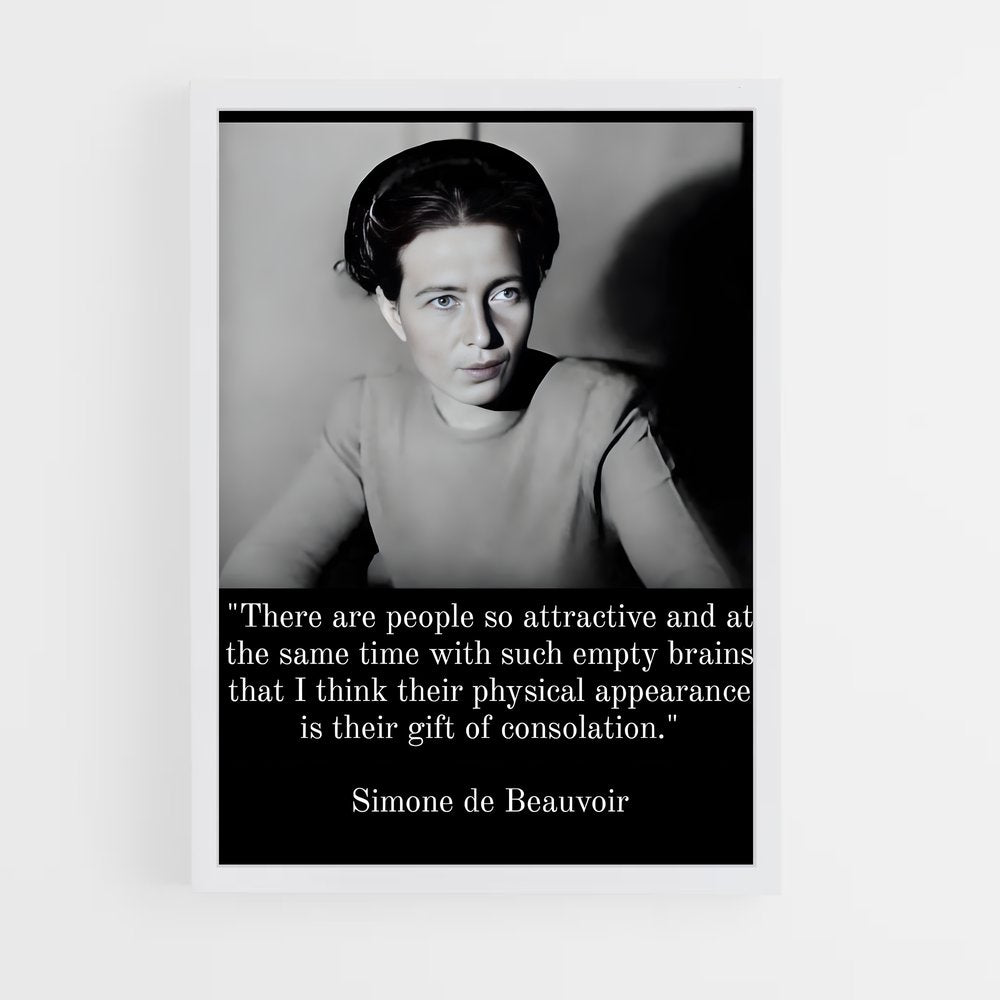 ap-simone de beauvoir-6 cadre Blanc