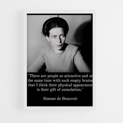 ap-simone de beauvoir-6 cadre Blanc
