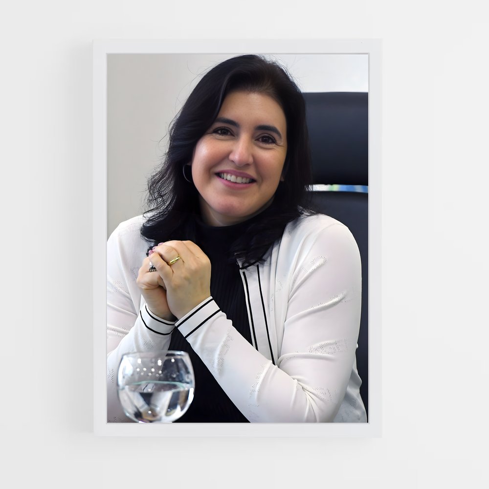 ap-simone tebet-4 cadre Blanc