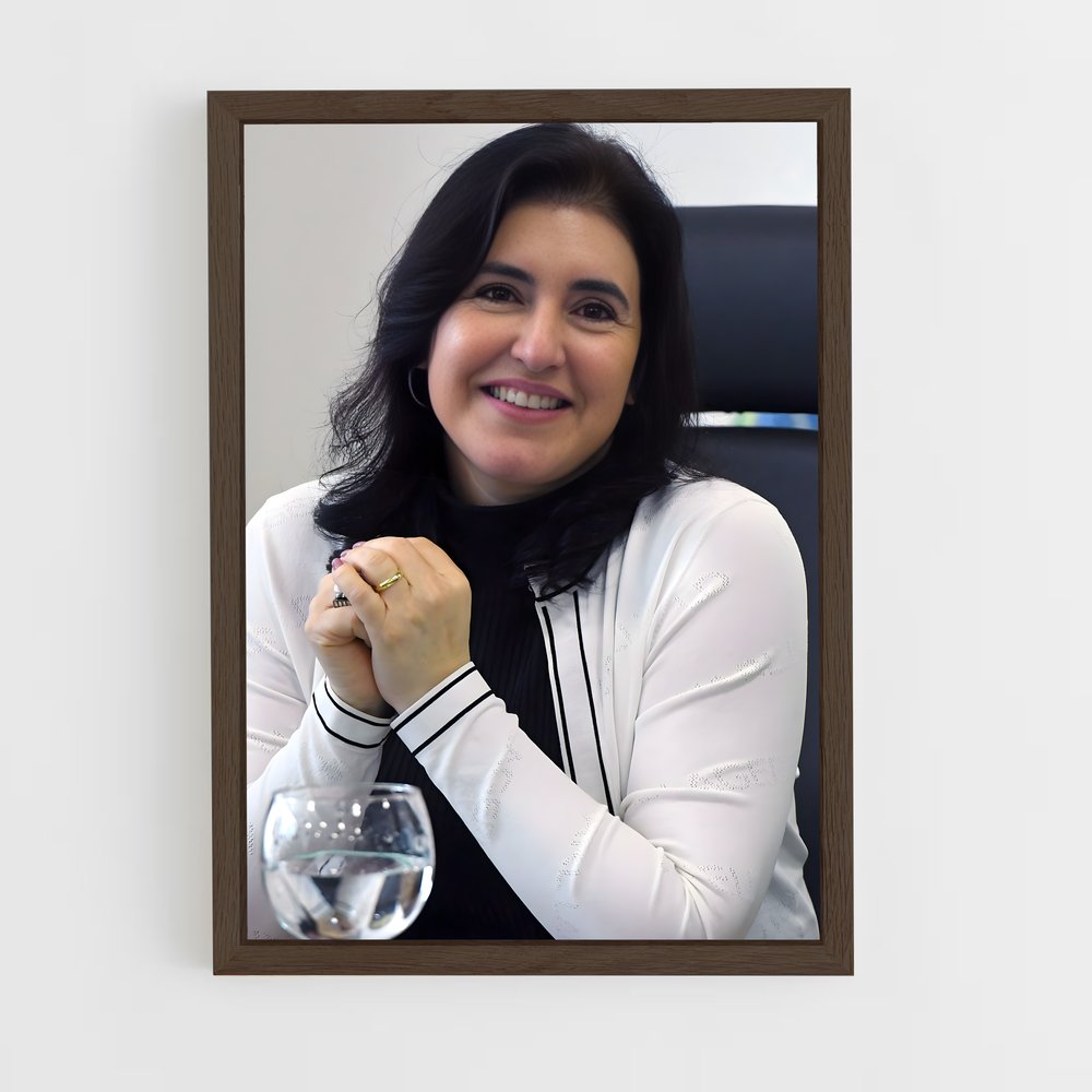 ap-simone tebet-4 cadre Bois foncé
