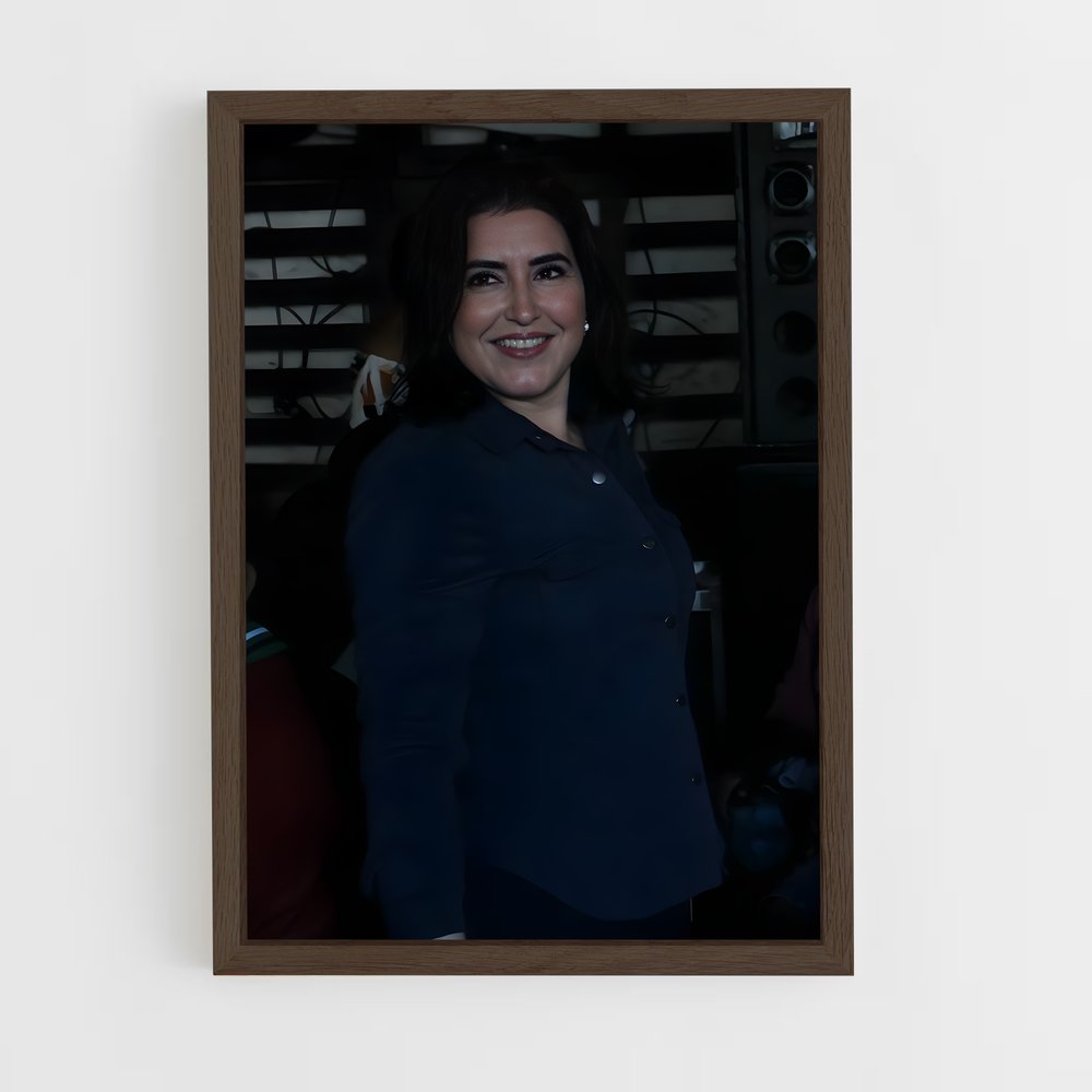 ap-simone tebet-9 cadre Bois foncé