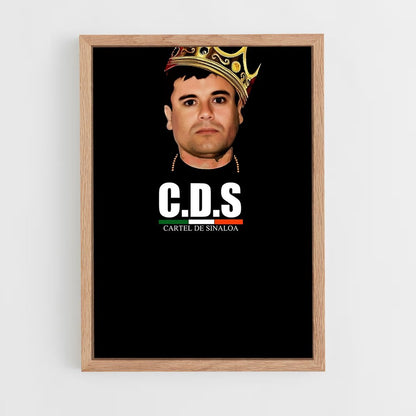 ap-sinaloa cartel-1 cadre Bois clair