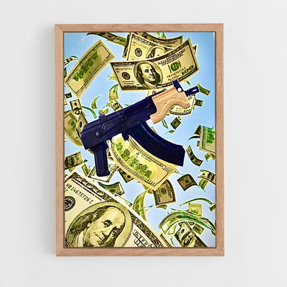 ap-sinaloa cartel-6 cadre Bois clair