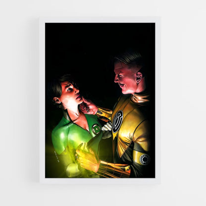 ap-sinestro green lantern-13 cadre Blanc