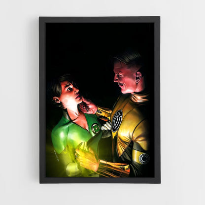 ap-sinestro green lantern-13 cadre Noir