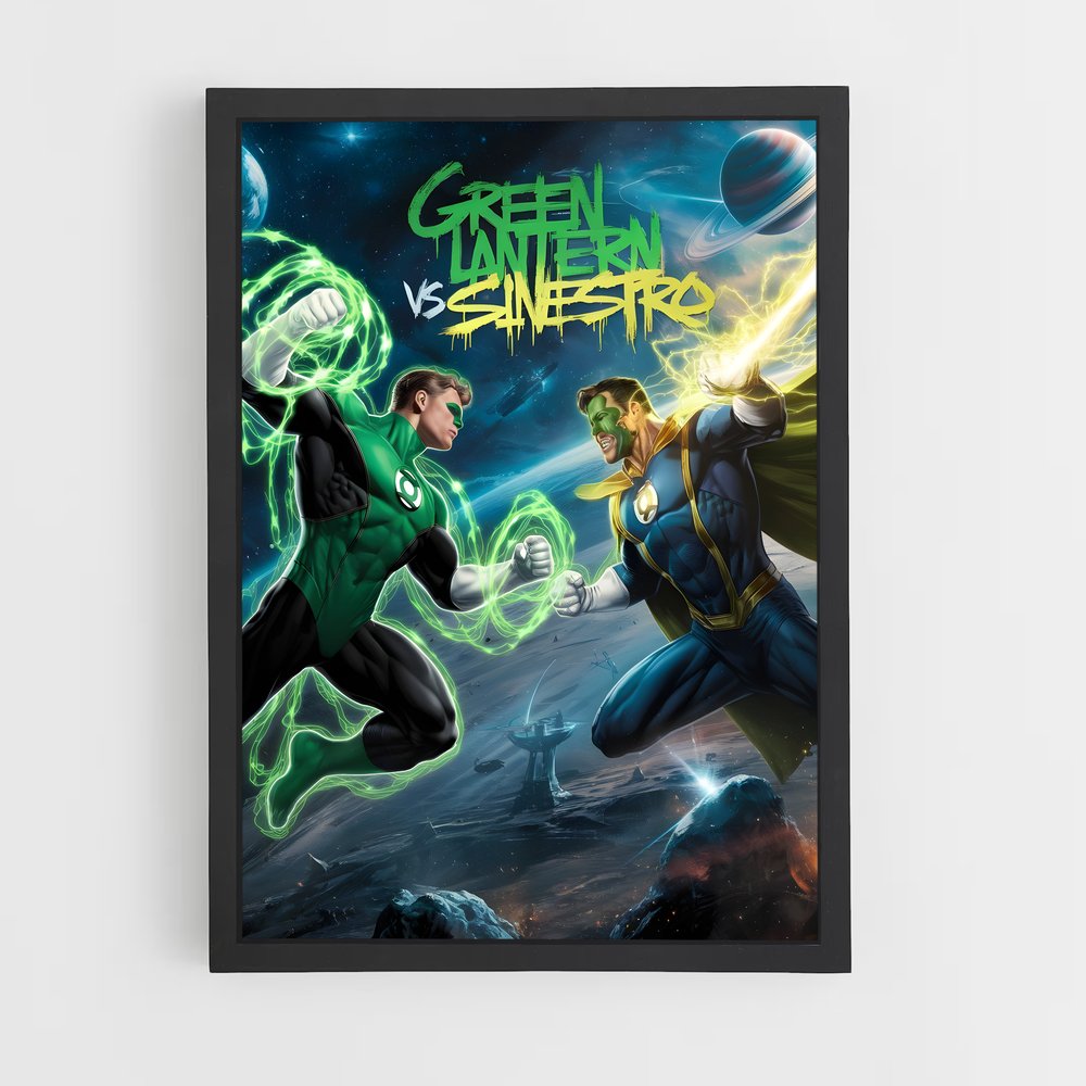 ap-sinestro green lantern-16 cadre Noir