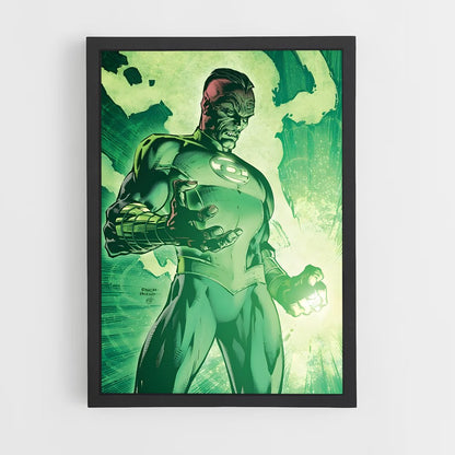 ap-sinestro green lantern-9 cadre Noir