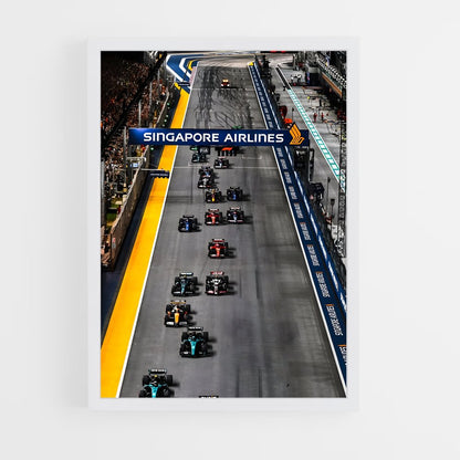 ap-singapore grand prix-1 cadre Blanc