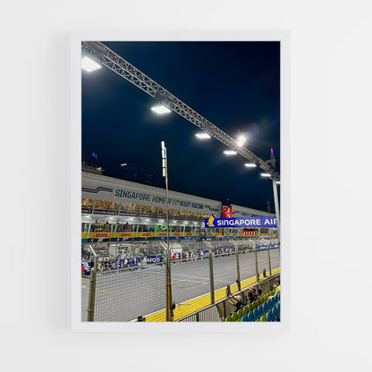 ap-singapore grand prix-6 cadre Blanc