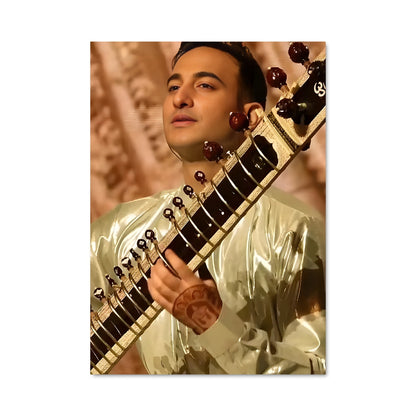 Poster Le Guitariste Mystique