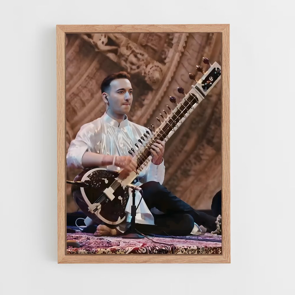 ap-sitar-3 cadre Bois clair