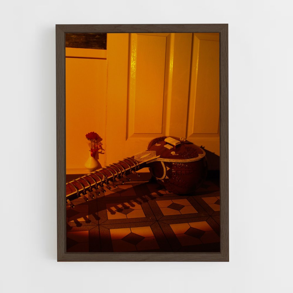 ap-sitar-5 cadre Bois foncé