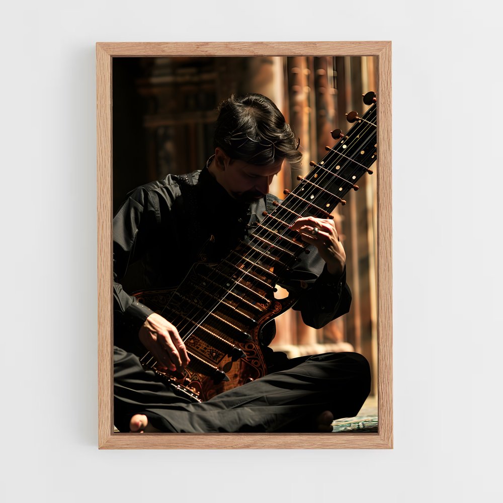 ap-sitar-7 cadre Bois clair