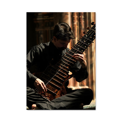 Poster Sitar et Harmonies