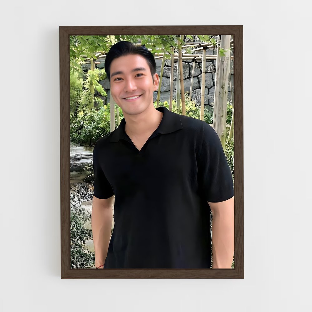 ap-siwon-3 cadre Bois foncé
