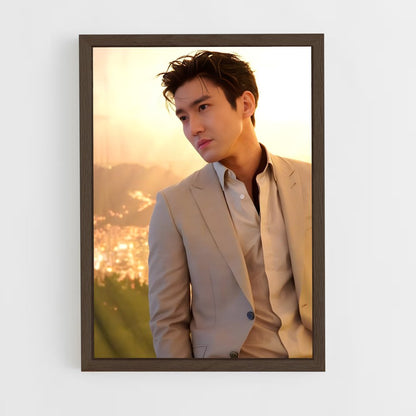 ap-siwon-4 cadre Bois foncé