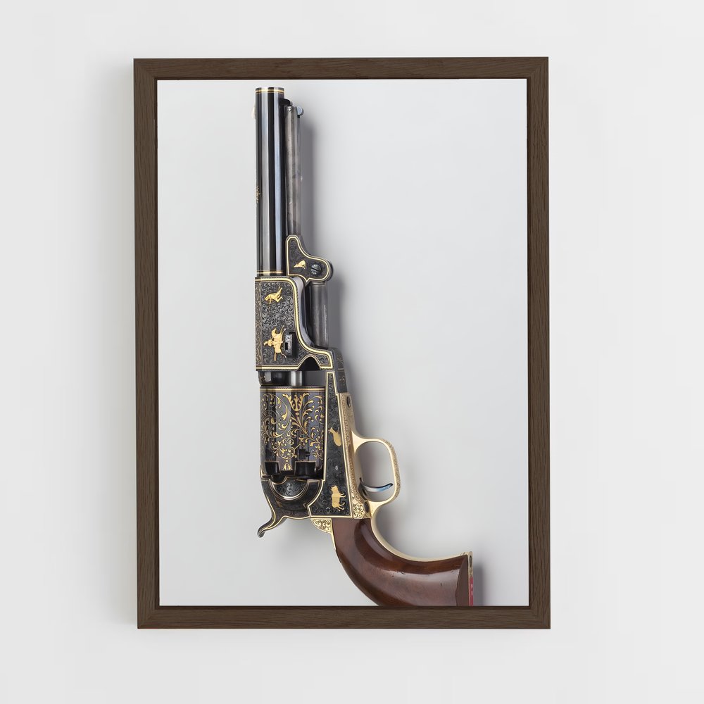 ap-six shooter-2 cadre Bois foncé