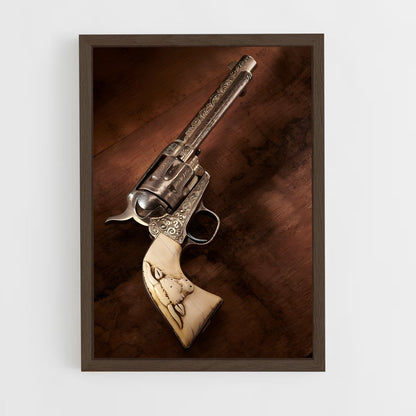 ap-six shooter-3 cadre Bois foncé