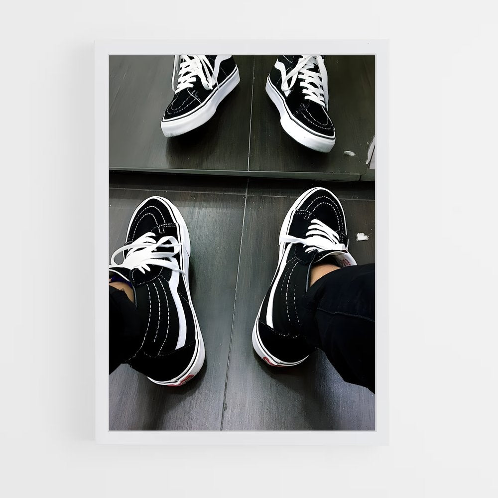 ap-sk8-hi-4 cadre Blanc