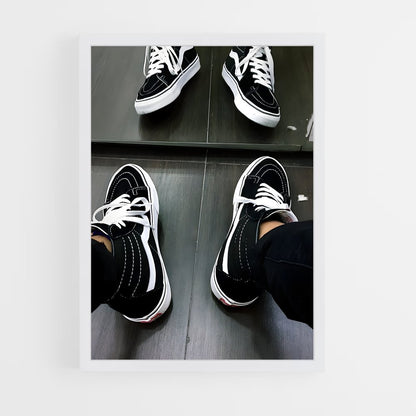 ap-sk8-hi-4 cadre Blanc