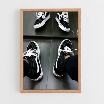 ap-sk8-hi-4 cadre Bois clair