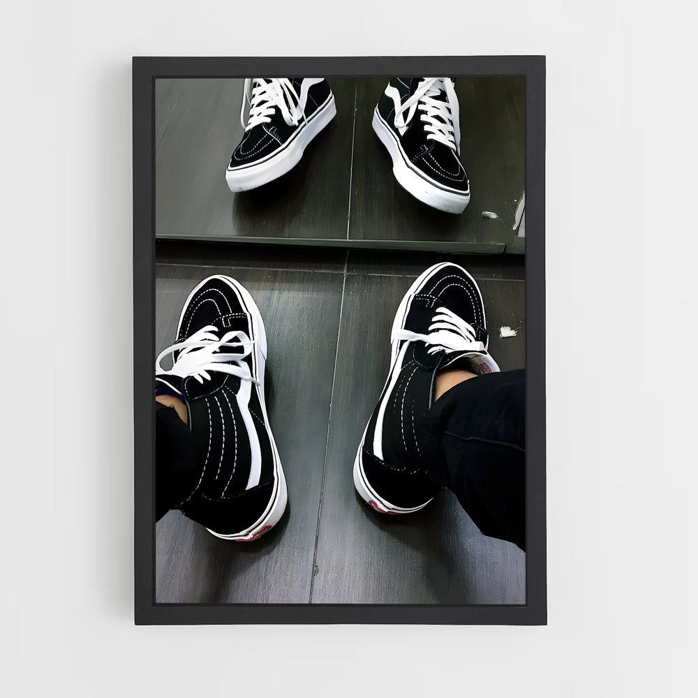 ap-sk8-hi-4 cadre Noir