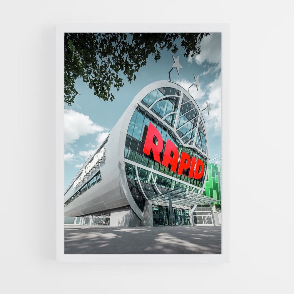 ap-sk rapid wien-2 cadre Blanc