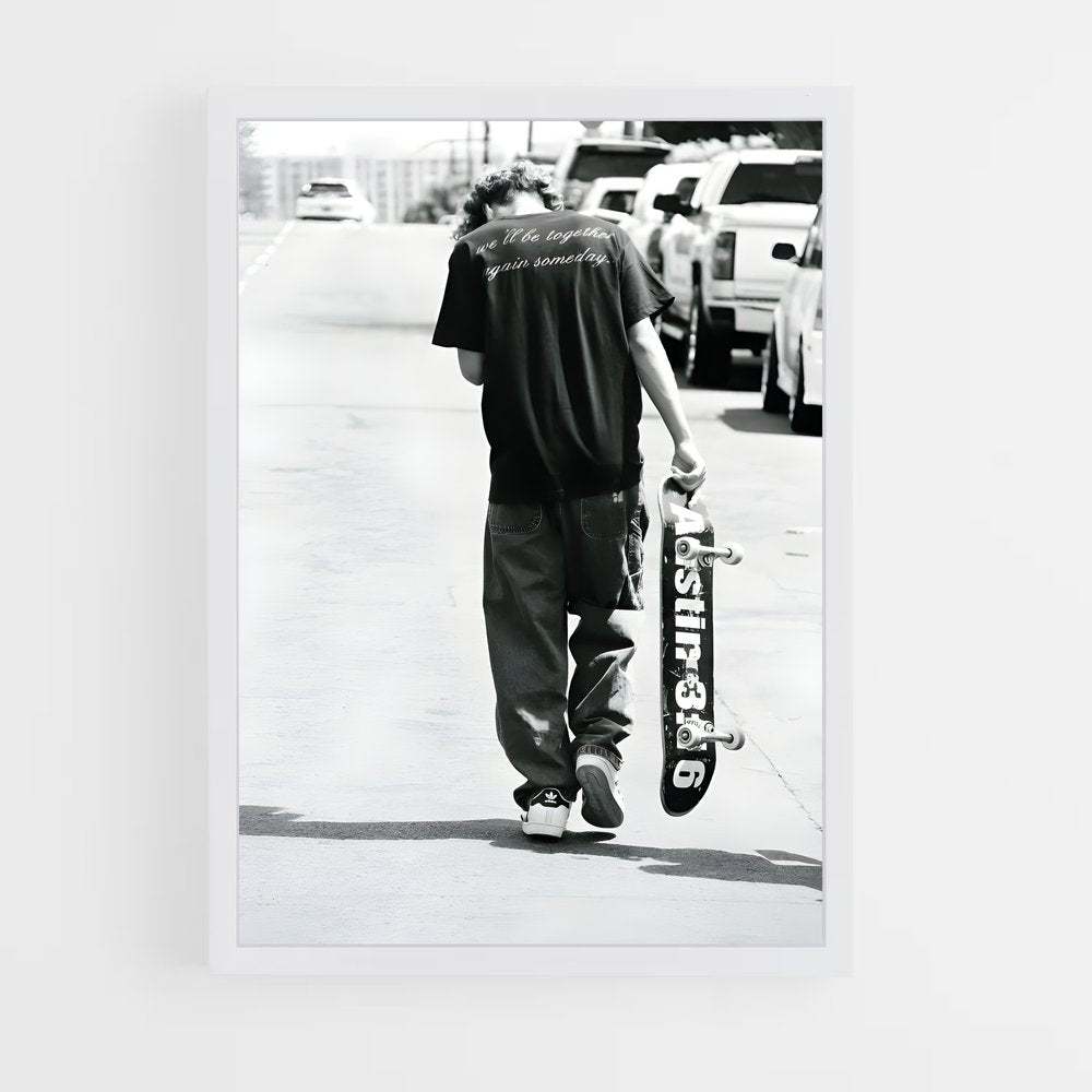 ap-skateboard fashion-1 cadre Blanc