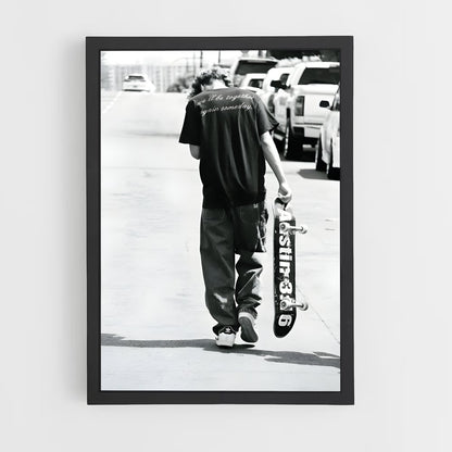 ap-skateboard fashion-1 cadre Noir