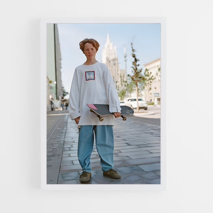 ap-skateboard fashion-2 cadre Blanc