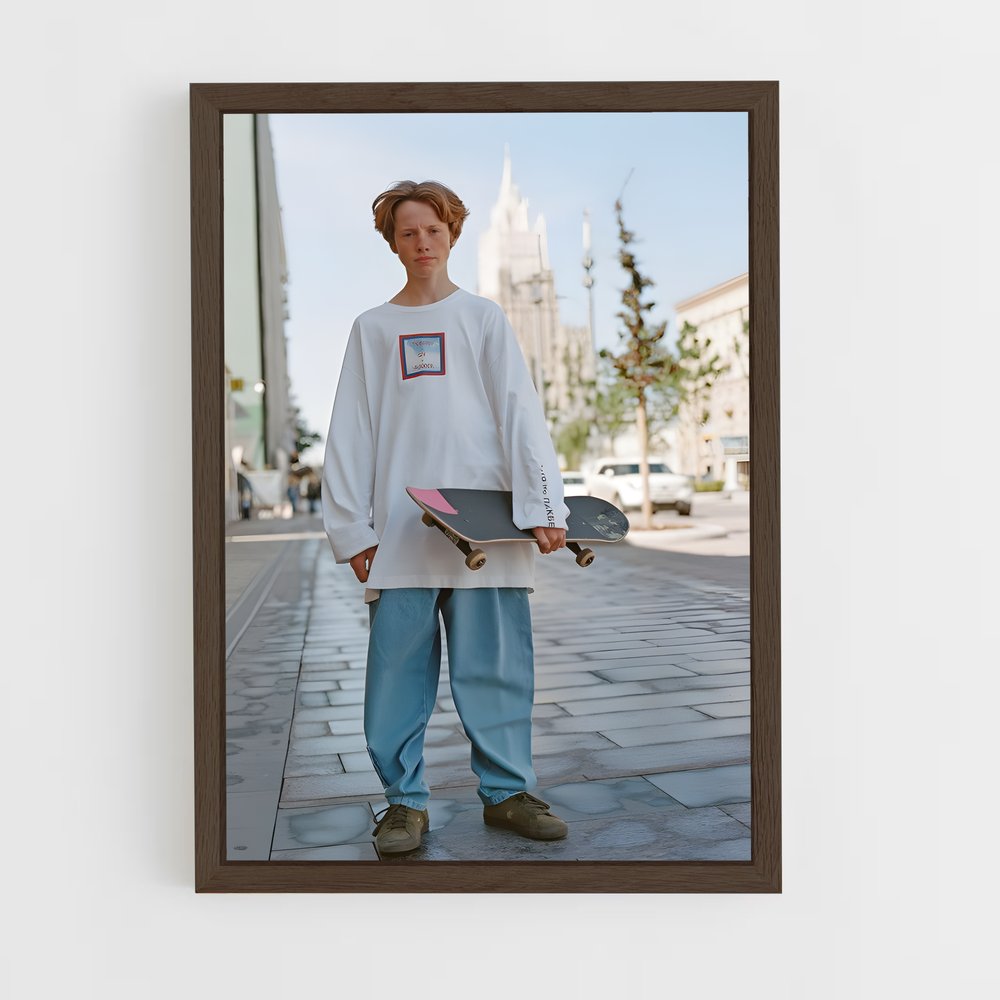 ap-skateboard fashion-2 cadre Bois foncé