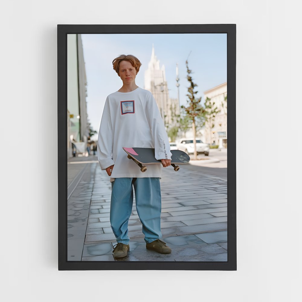 ap-skateboard fashion-2 cadre Noir