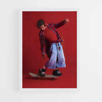ap-skateboard fashion-3 cadre Blanc
