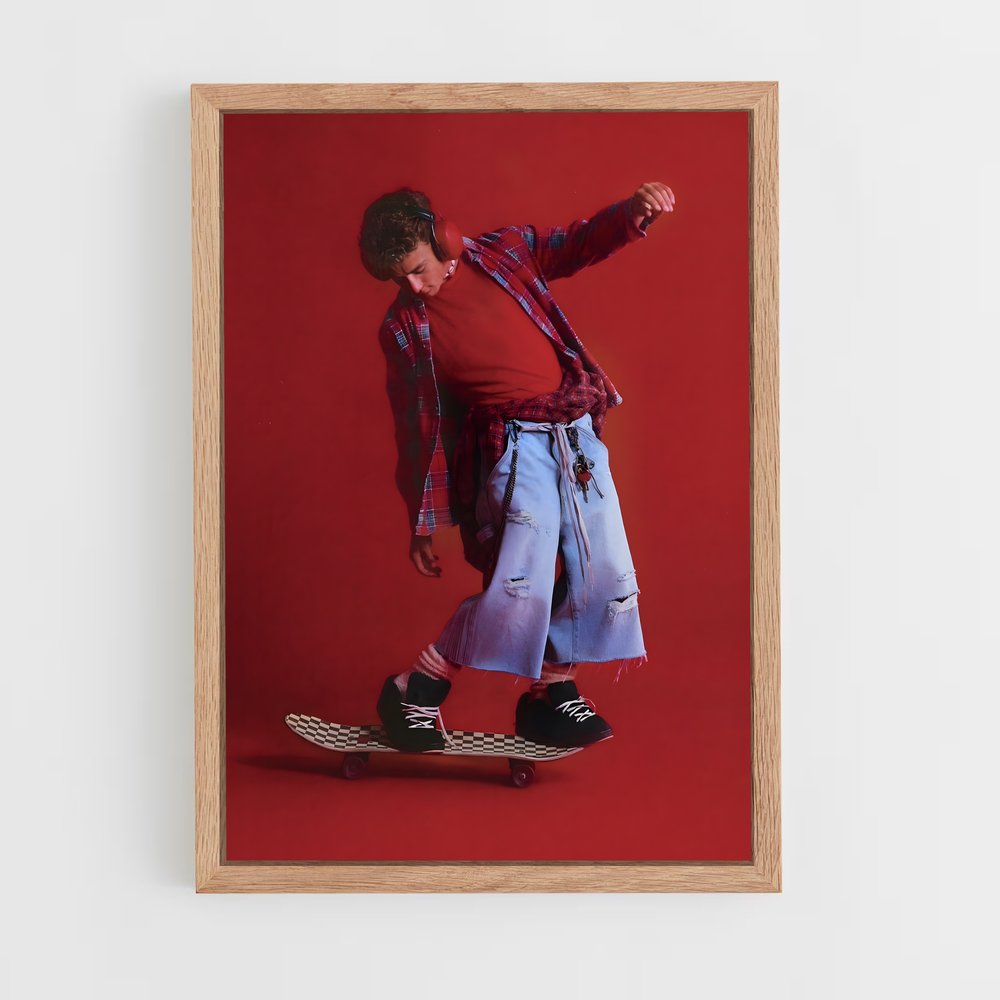 ap-skateboard fashion-3 cadre Bois clair