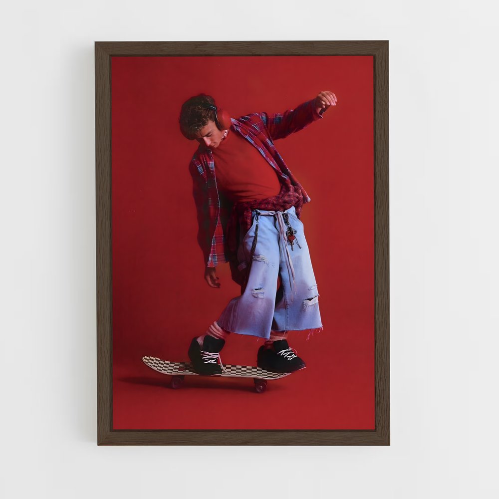 ap-skateboard fashion-3 cadre Bois foncé