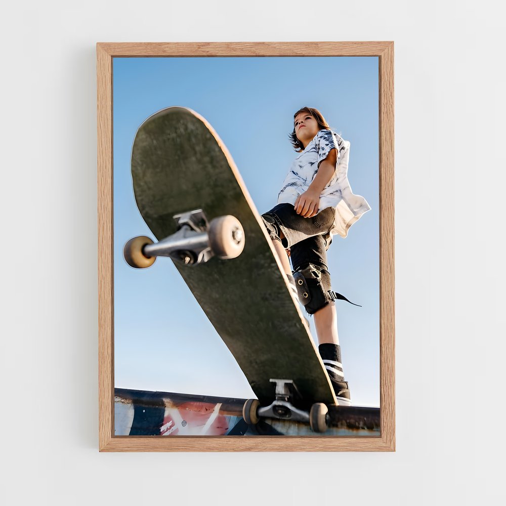 ap-skateboard fashion-4 cadre Bois clair