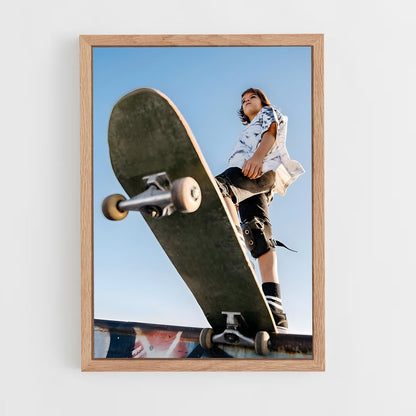 ap-skateboard fashion-4 cadre Bois clair