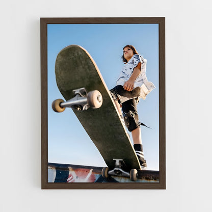 ap-skateboard fashion-4 cadre Bois foncé