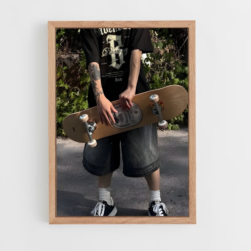 ap-skateboard fashion-5 cadre Bois clair