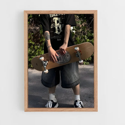 ap-skateboard fashion-5 cadre Bois clair