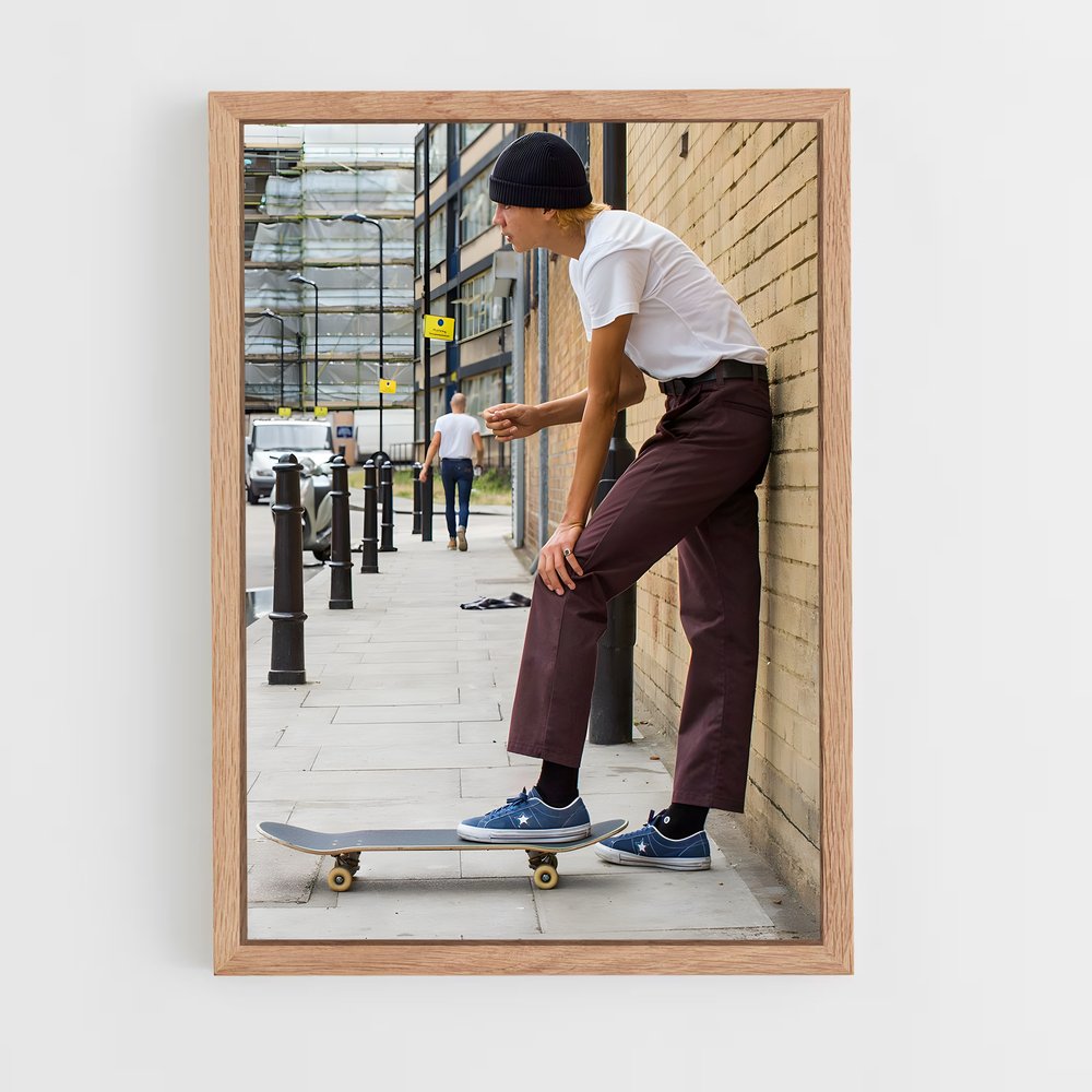 ap-skateboard fashion-6 cadre Bois clair
