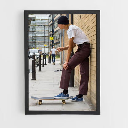 ap-skateboard fashion-6 cadre Noir