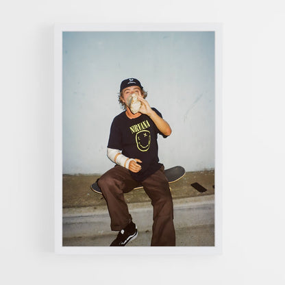 ap-skateboard fashion-7 cadre Blanc